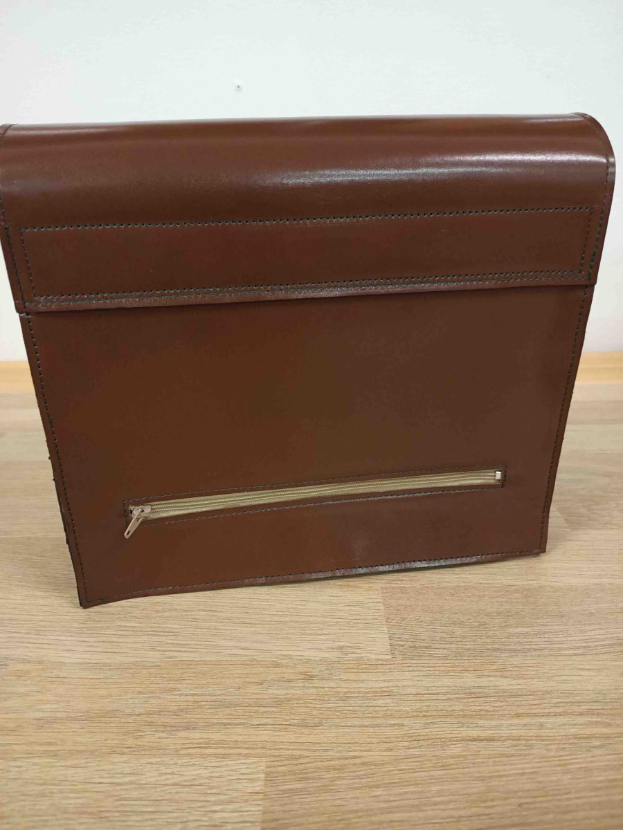 Détail de la doublure en jean recyclé